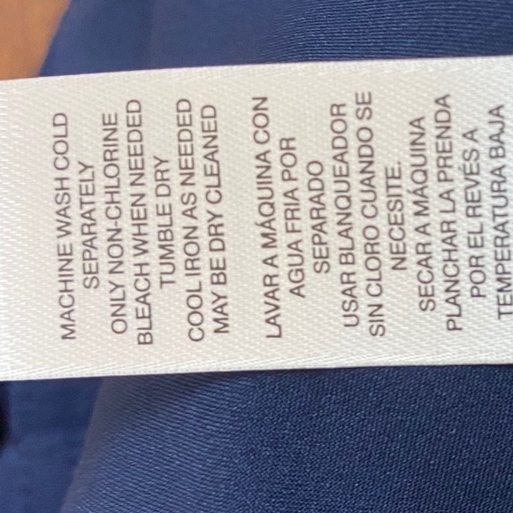 Chico's Navy Blue Military Jacket Gold Button |h20 - Picture 13 of 13